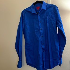 Royal blue, Alfani Slim fit stretch. Only worn once, size M